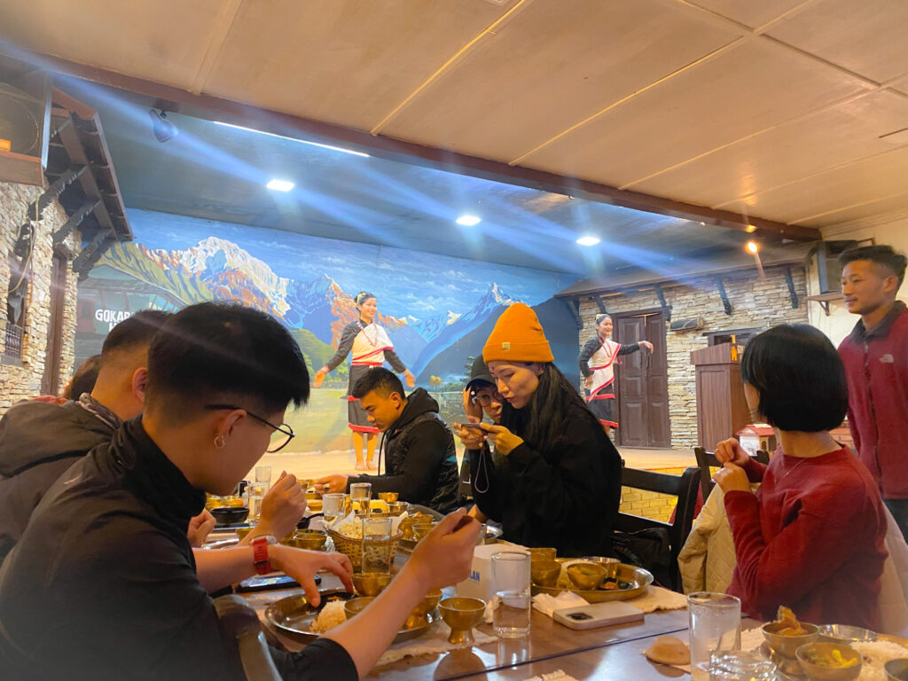 Culturel Dinner in Nepal