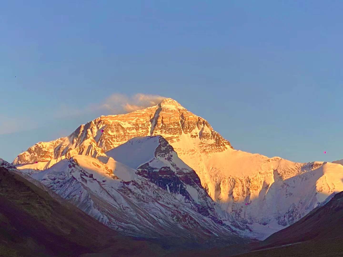Mount Everest View In Tibet