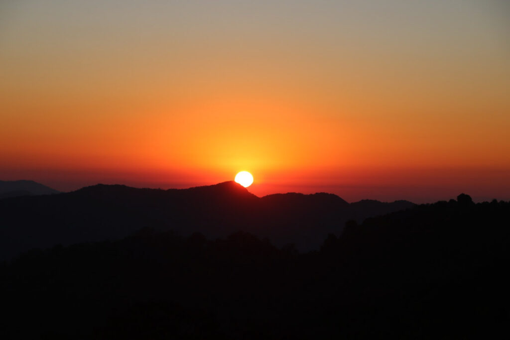 Himalayan Sunrise View
