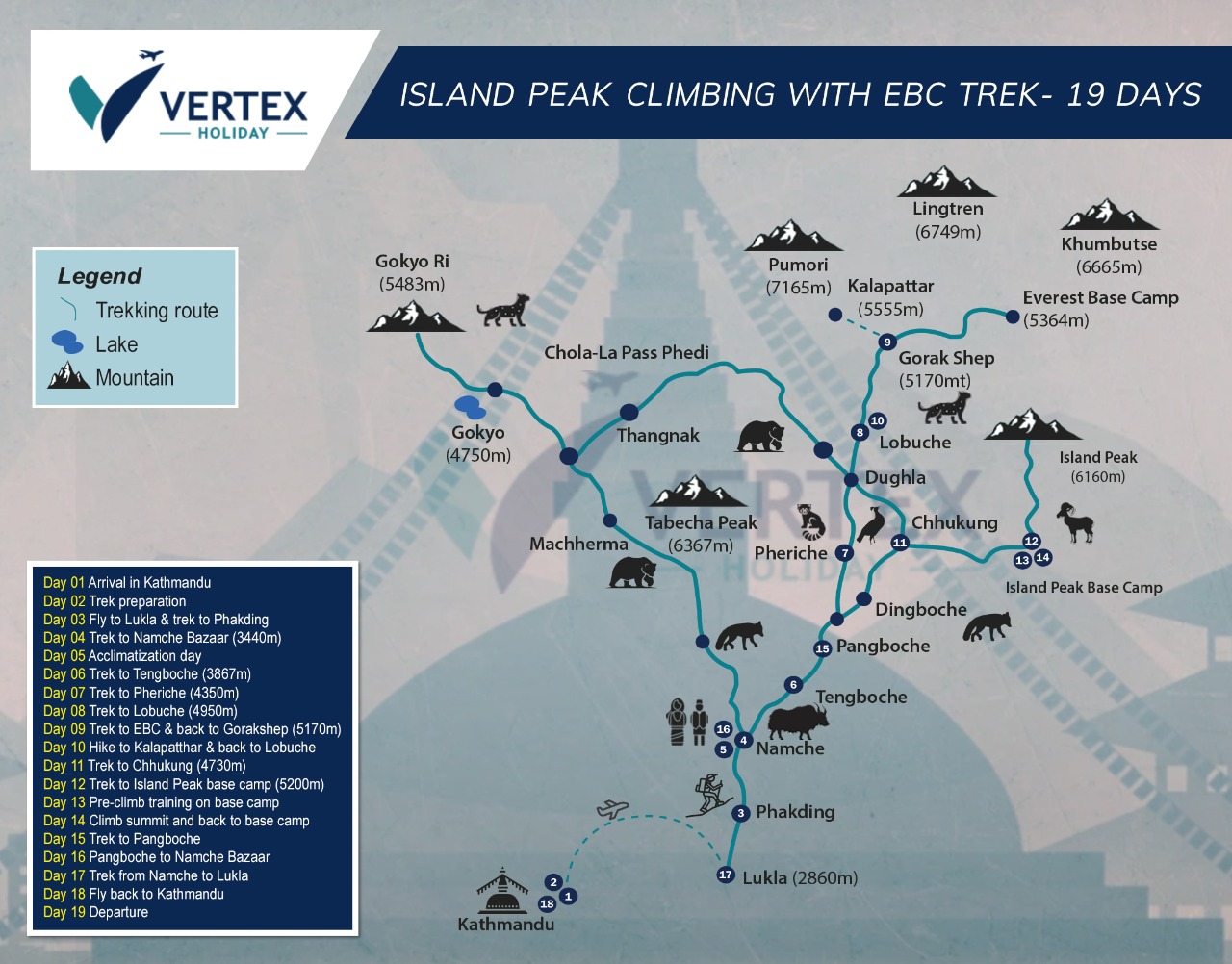 Island peak climbing