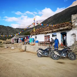 Motorcycle tour in Nepal