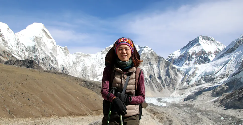 Our Guest at Gorakshep