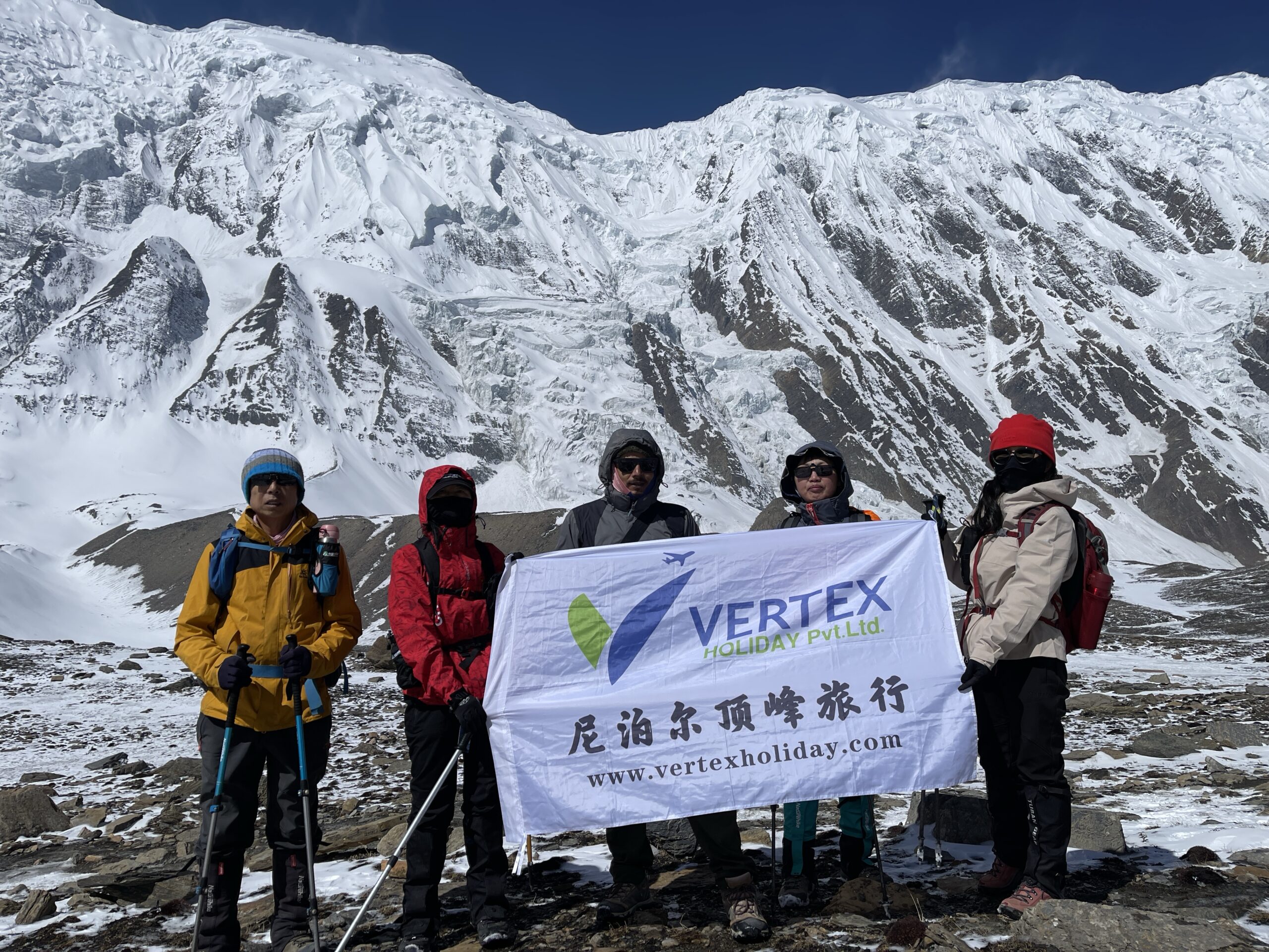 Annapurna Circuit Trek Map 2 ACT +Thorang La pass Trek